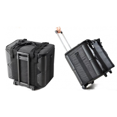 Valise trolley à compartiments modulables pour WebRadio