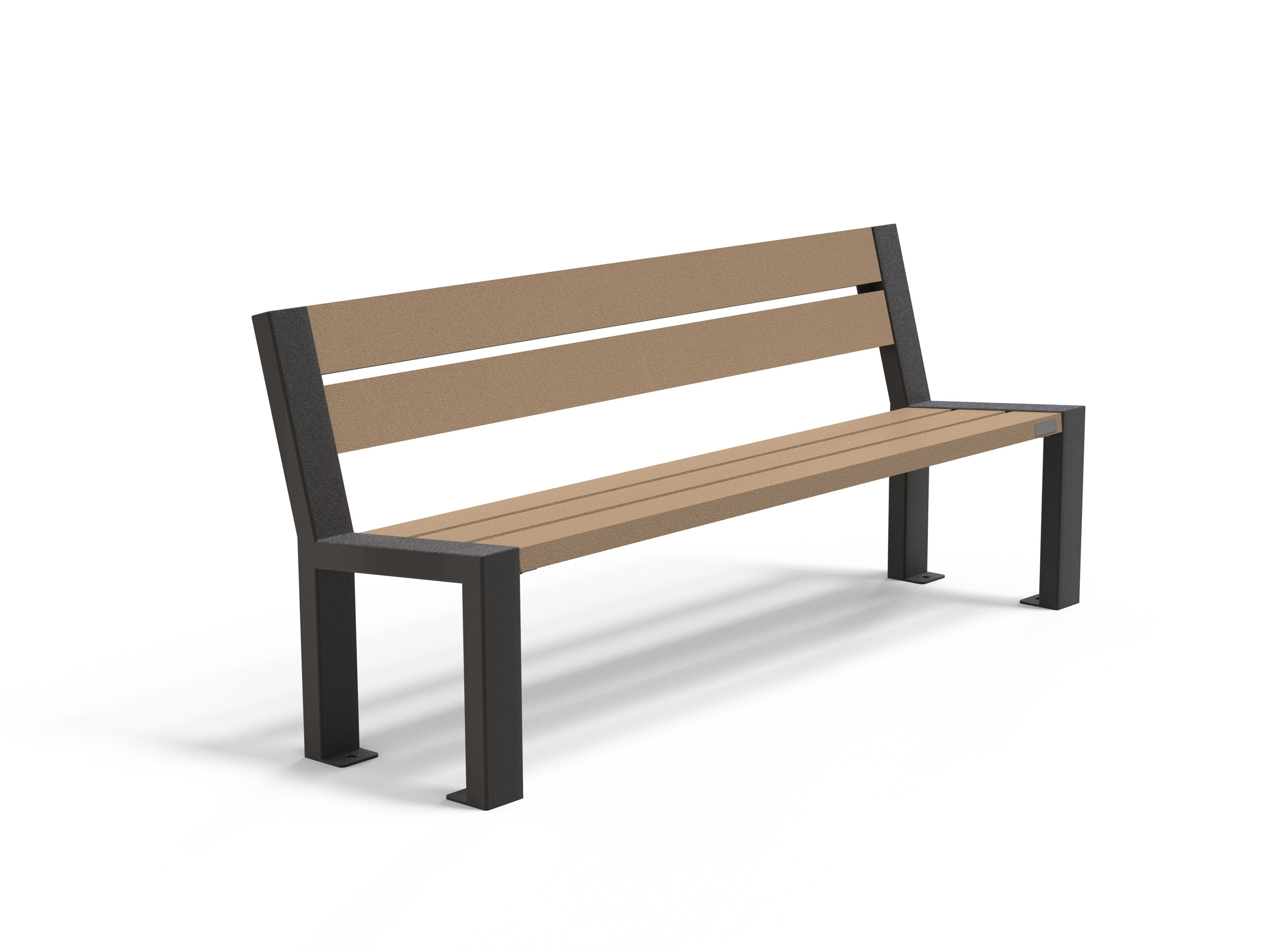 Banc Harmonie - l. 198 cm - coloris standard - livré non déchargé