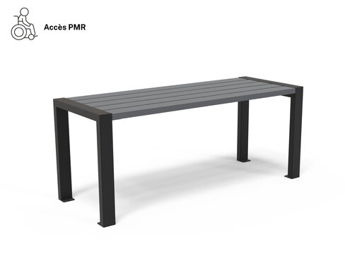 Table Harmonie - l. 198 cm - coloris standard - livré non déchargé