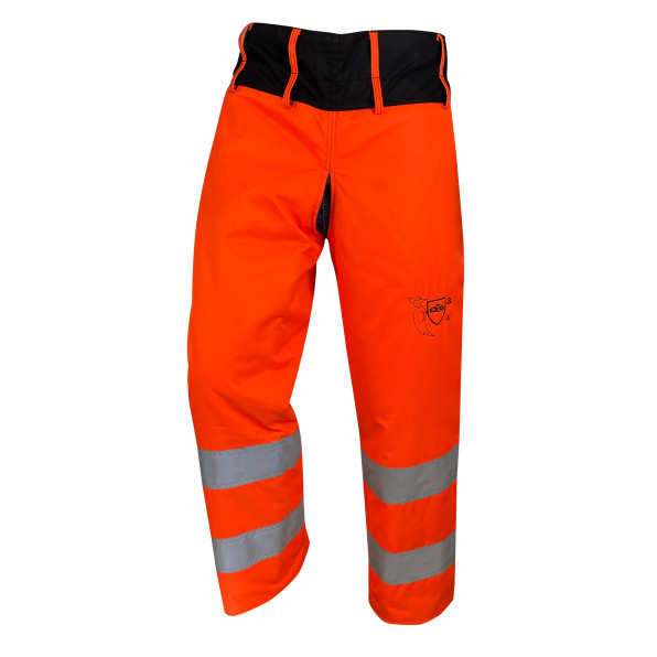 Jambière de protection forestière HV CL3 - Francital - orange fluo