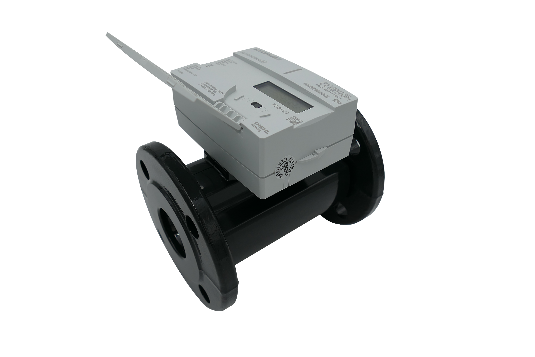 Compteur Hydrus 2 Ultrason brides - DN50 l. 200 mm - R800 - BE Pulse + IZAR RC IoT LoRa