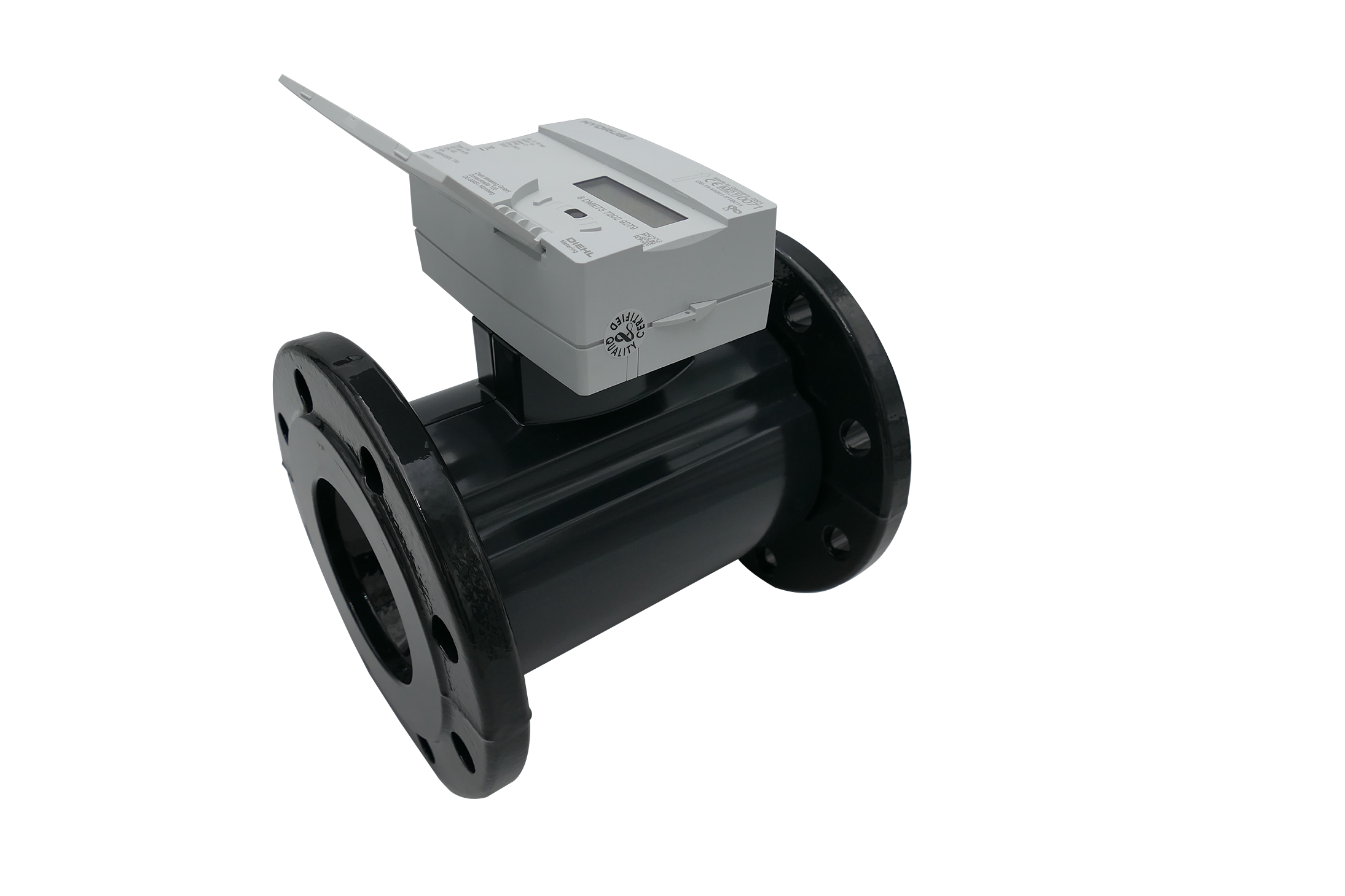 Compteur Hydrus 2 Ultrason brides - DN80 l. 225 mm - R800 - BE Pulse + IZAR RC IoT LoRa