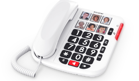 Télephone analogique Atlinks TMAX10+ FR à larges touches