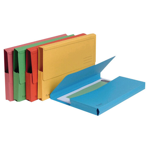 Chemise A4 avec poche Exacompta Forever - carte - coloris assortis - lot de 50