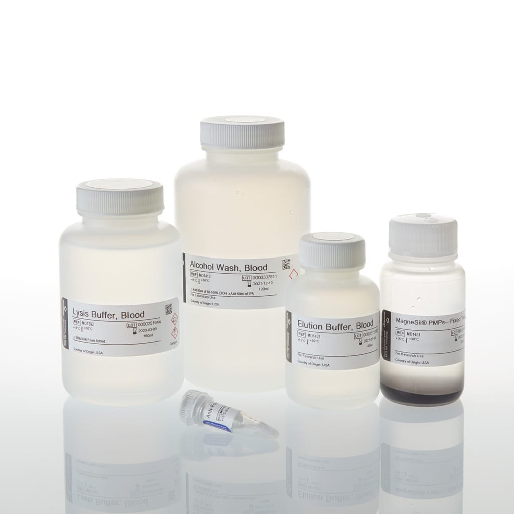 MagneSil ONE, Fixed Yield Blood Genomic System 1x96 preps