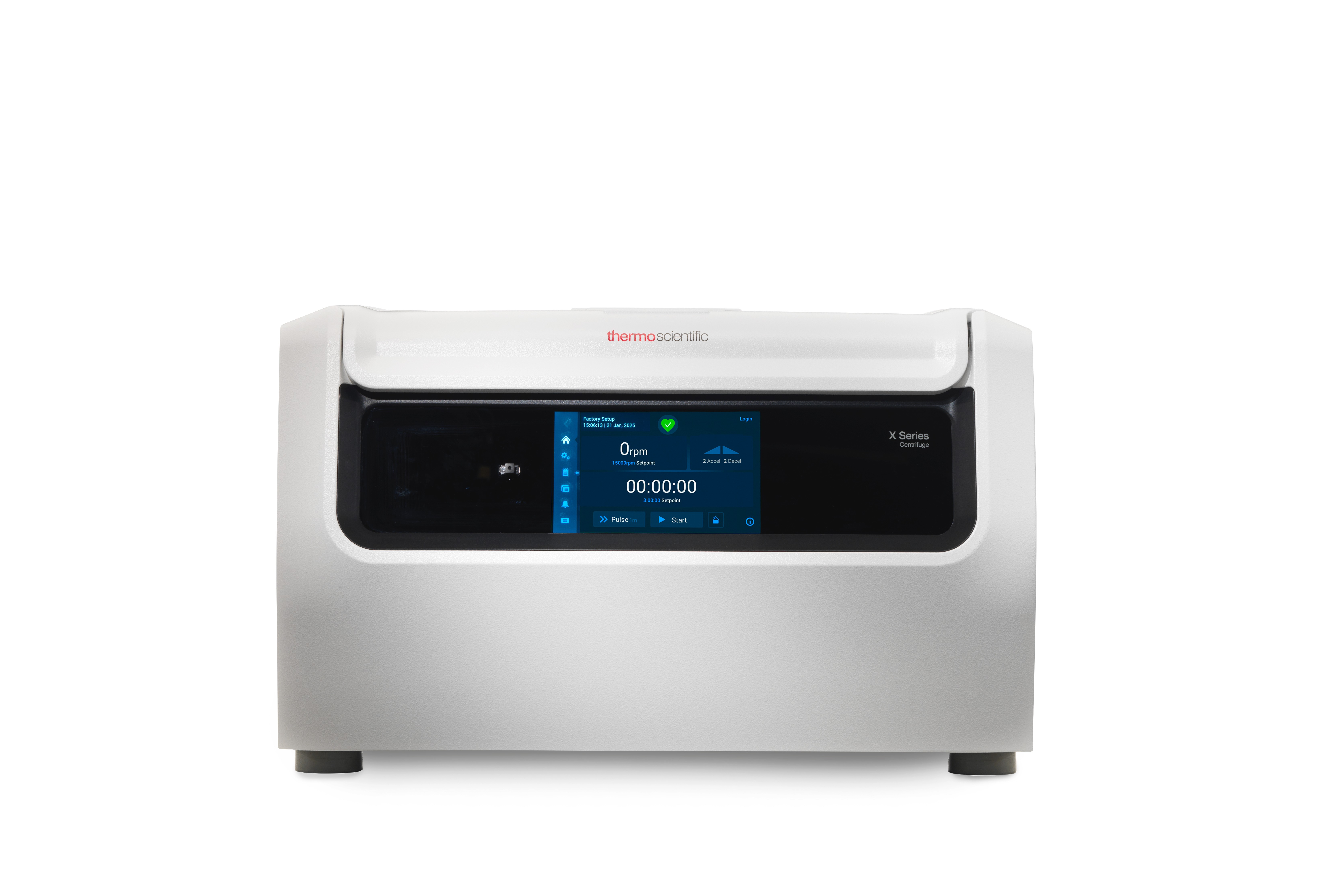 Centrifugeuse de paillasse ventilée X4T GC garantie 24 mois et 60 mois pour les compresseurs