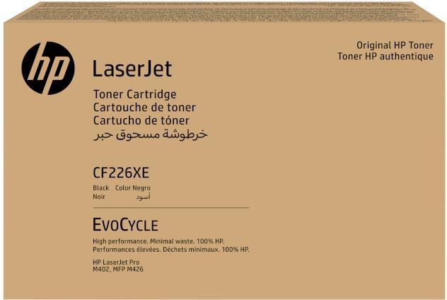 Toner laser HP CF226XE - noir - l'unité