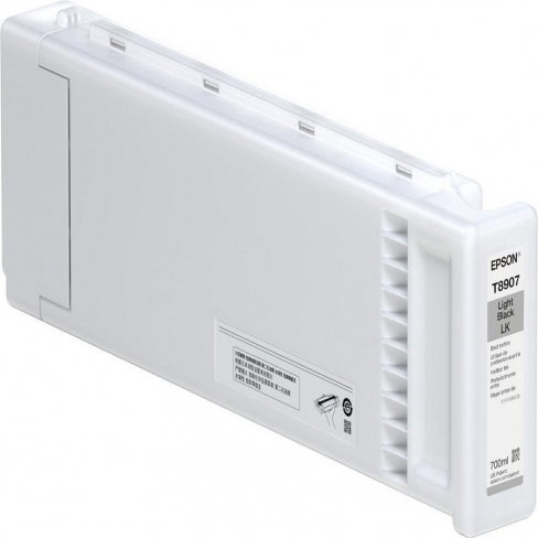 Cartouche jet d'encre Epson C13T890700 - gris - l'unité