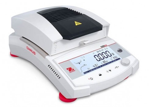 Dessiccateur analyseur d'humidité Ohaus MB62 90g/1mg avec profils de séchage et gestion des méthodes