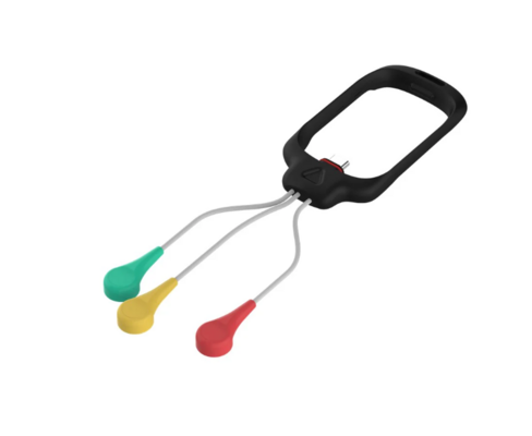 Cable patient - 3 brins court a pression