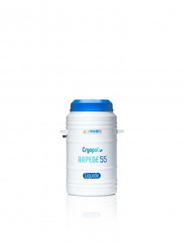 Cryoconservateur liquide Arpege 55 avec indicateur niveau/T° SERENY'T BOX,