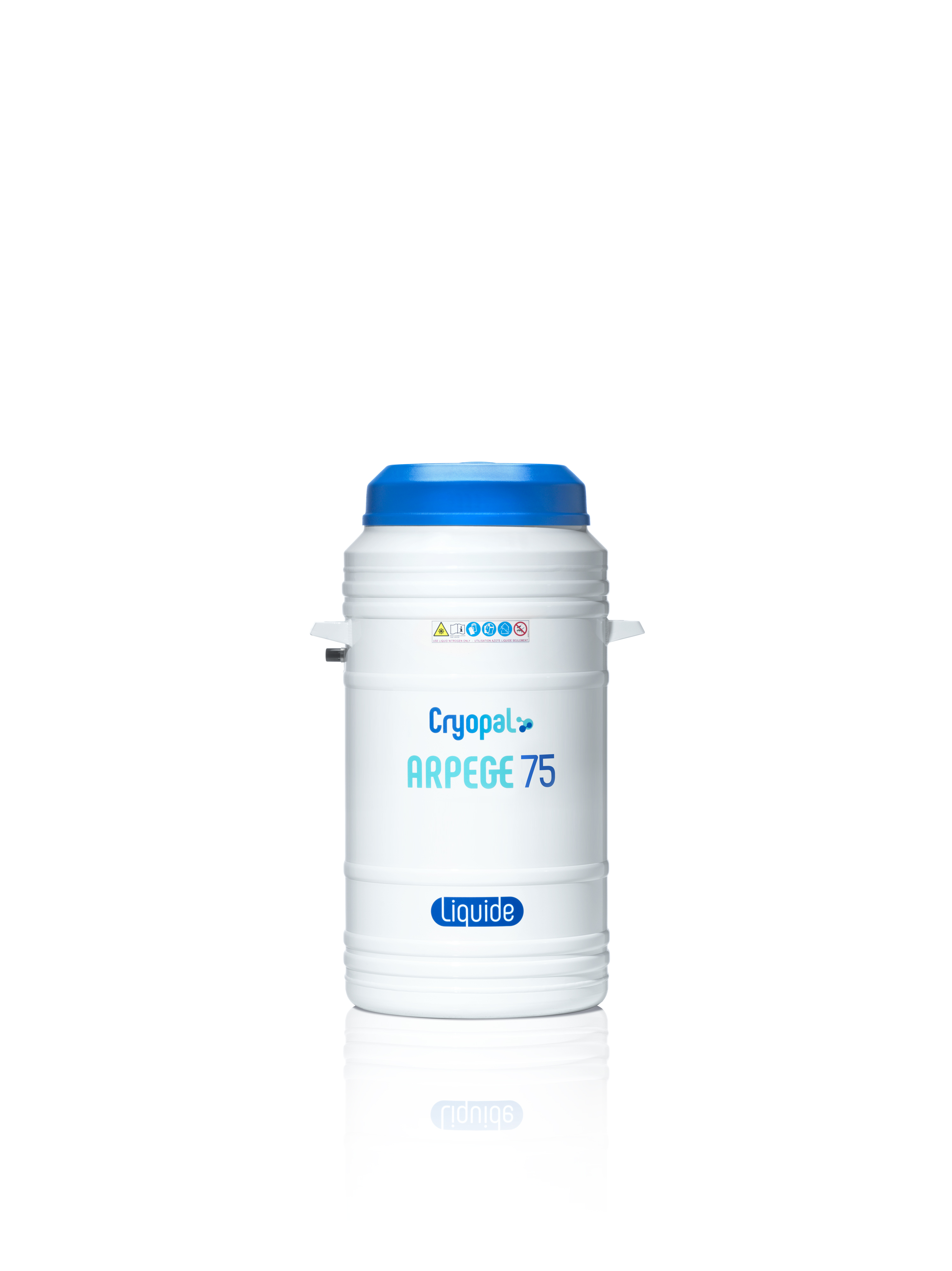 Cryoconservateur liquide Arpege 75 avec indicateur niveau/T° SERENY'T BOX