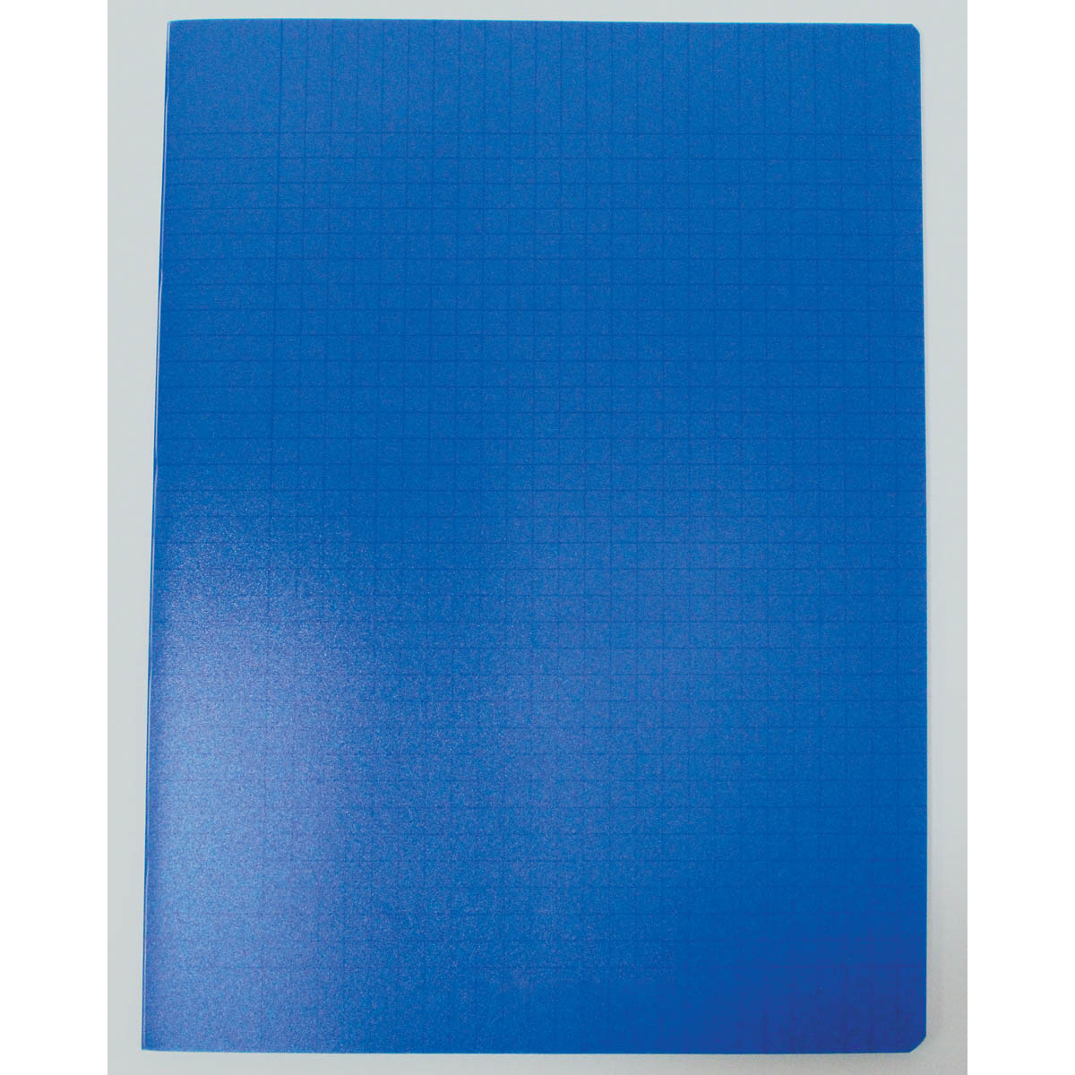 Cahier piqûre - 24x32 cm - 48 pages - Seyès - 90g - polypropylène - bleu
