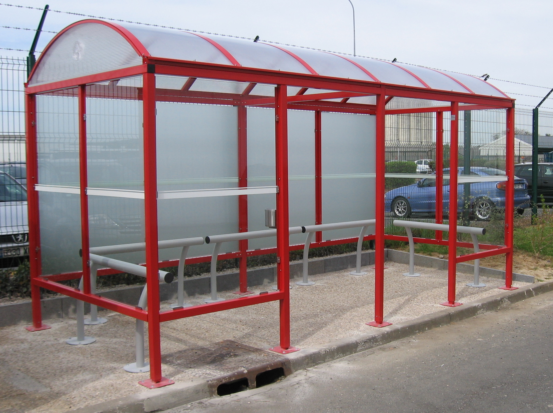 Abri Atlantique - 5 x 2,12 m - avec Retour - livré