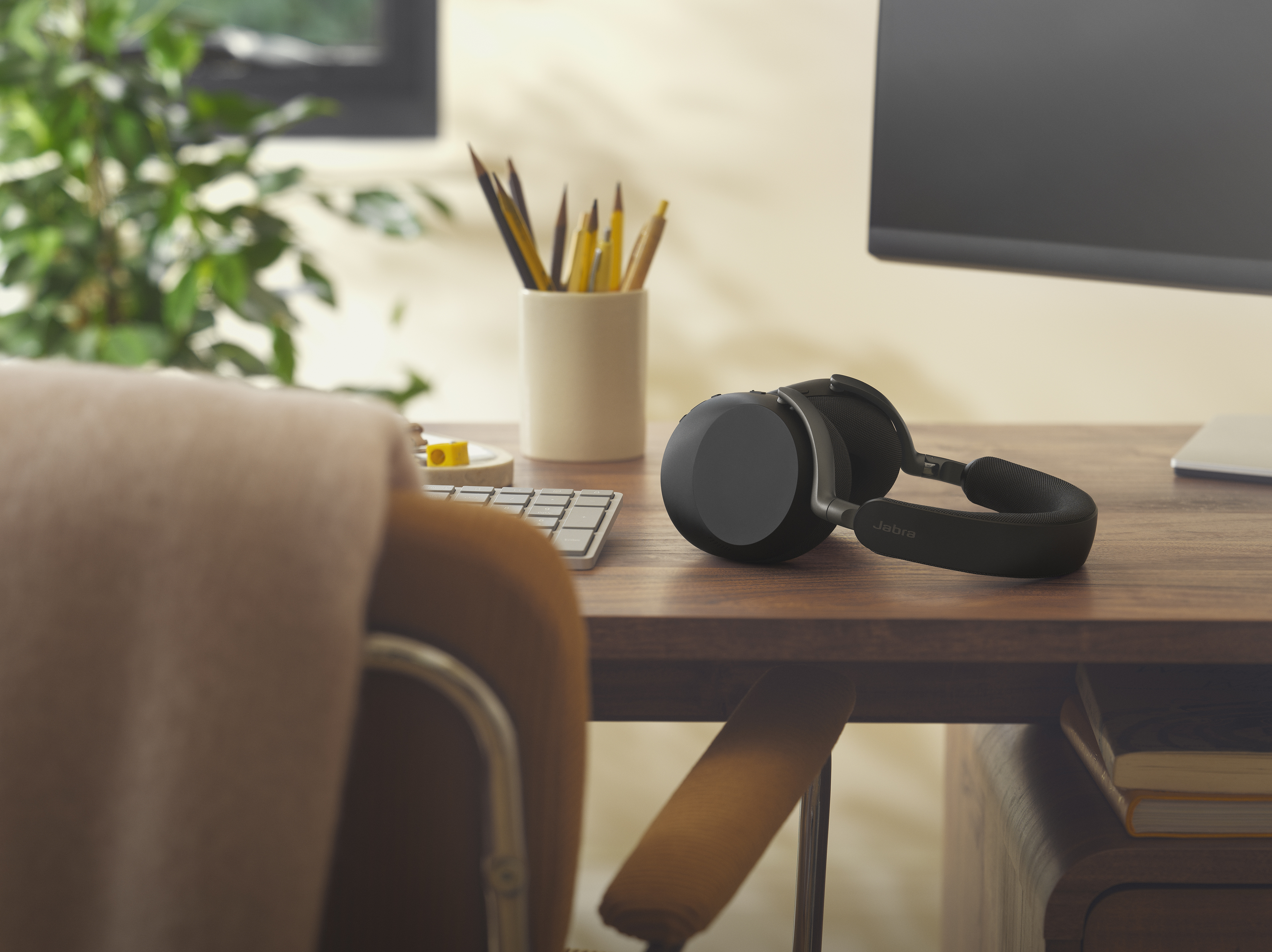 Casque sans-fil Jabra Evolve3 85 UC stéréo + dongle USB-A - sans base de charge