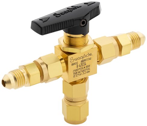 Valve switch pour SynergyInsufflation - double sortie