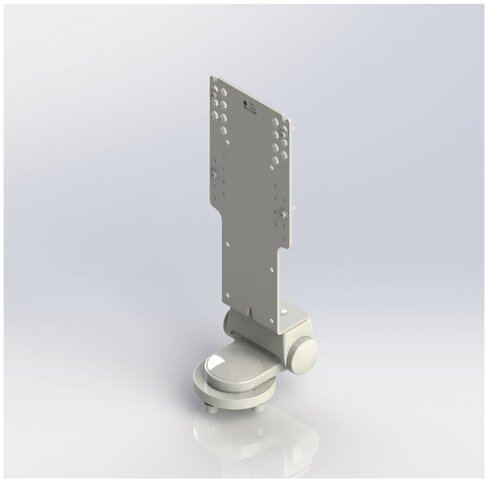 Support central - rotatif - pour moniteur