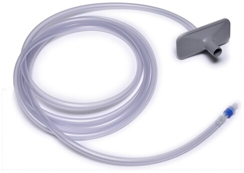 Ligne d'insufflation fine avec filtre inclus connexion ISO - stérile