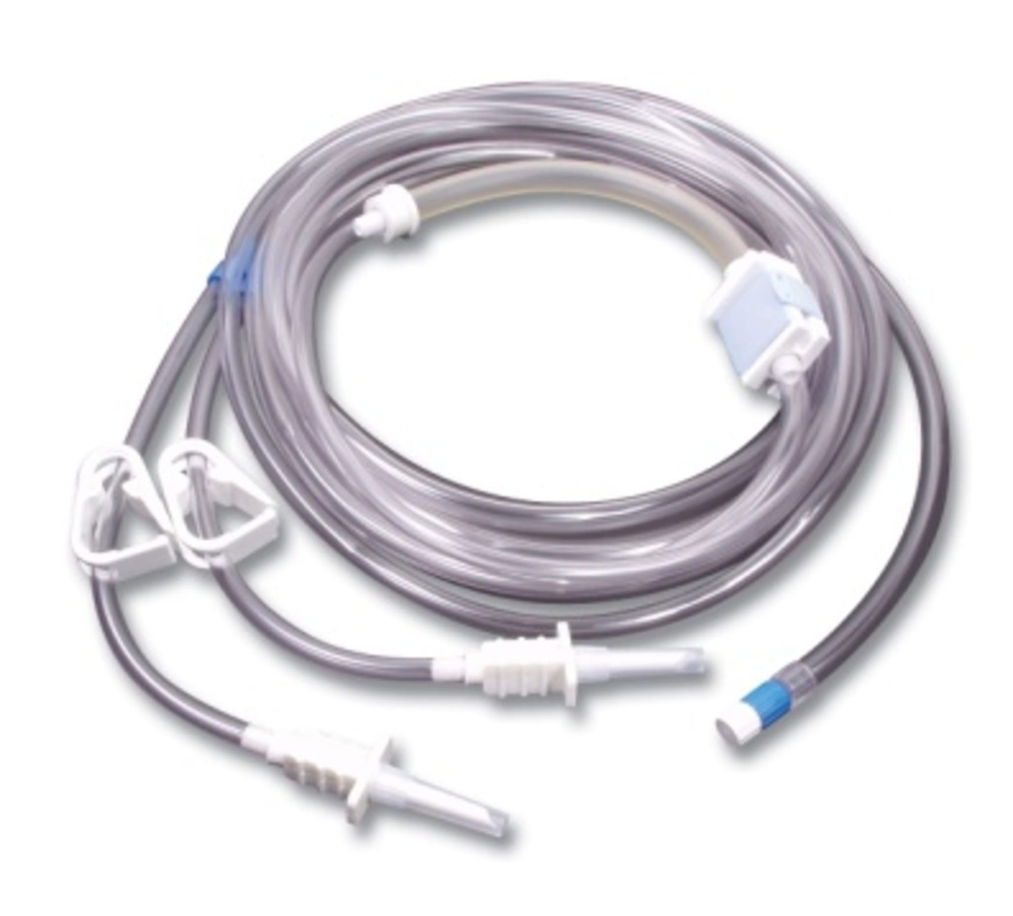 Tubulure d'irrigation avec chambre de pression vendue par boite de 10 unités