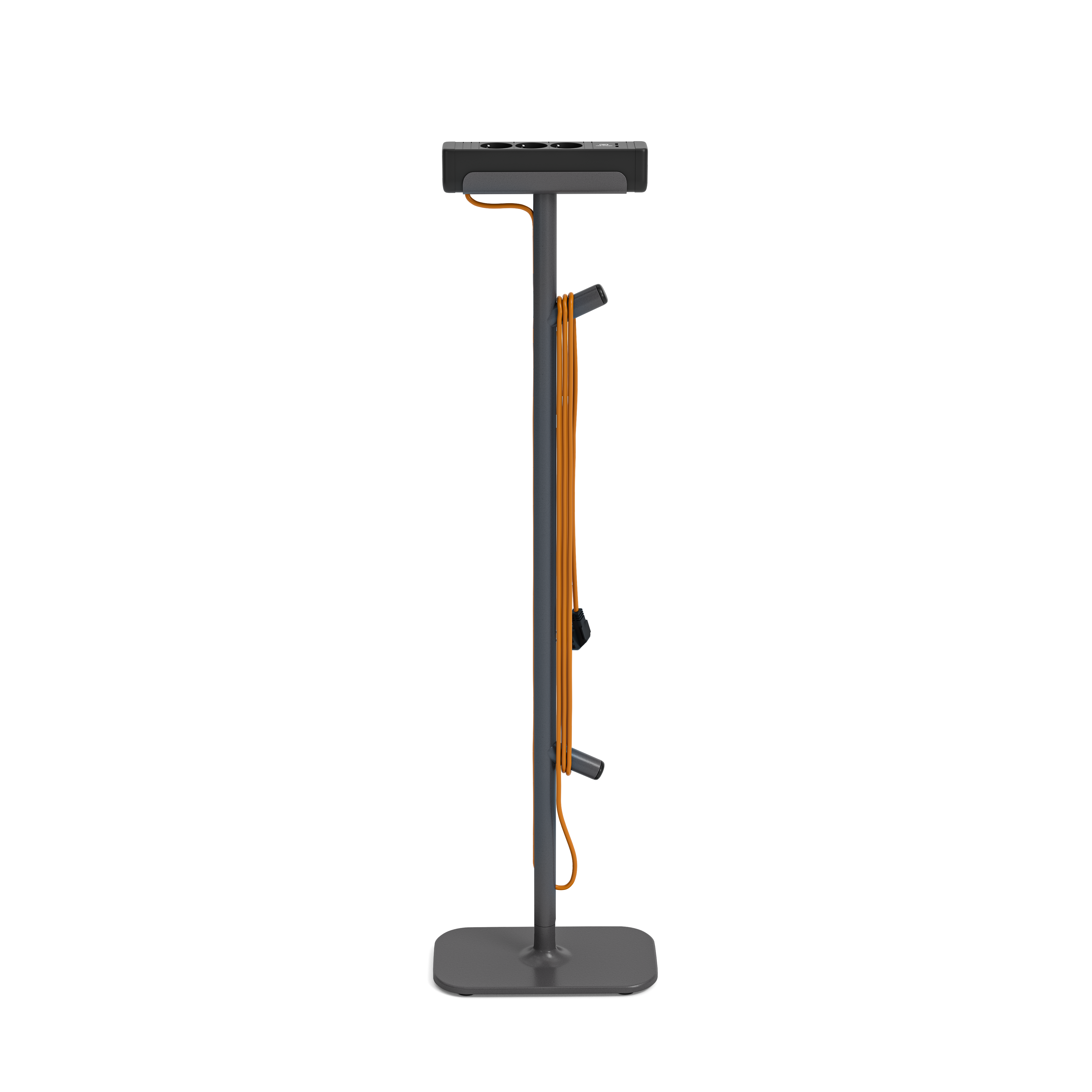 Boîtier prise sur pied Flex - 3 PC + 2 USB-C - h. 112 cm