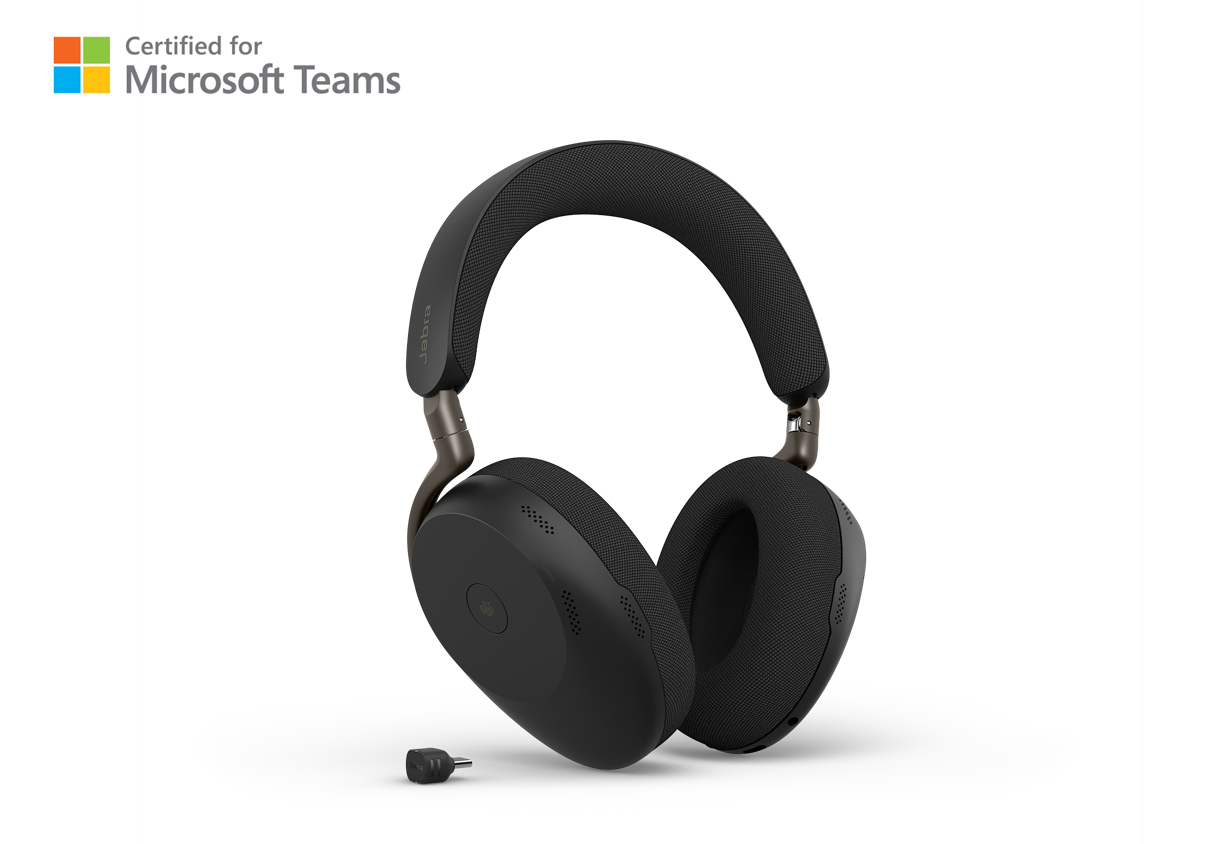 Casque sans-fil Jabra Evolve3 85 MS stéréo + dongle USB-C - sans base de charge