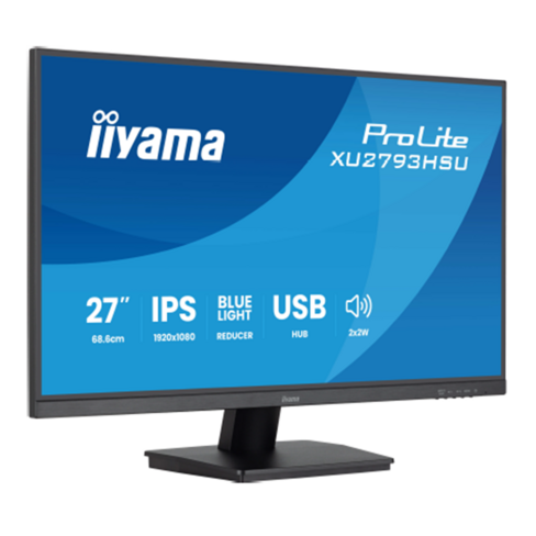 Ecran PC LED 27'' 16/9 Multimédia - Iiyama - X2791HS-B1 - 1920 x 1080 - HDMI/DP
