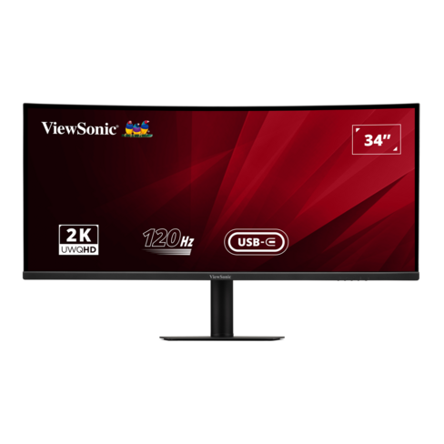 Ecran PC incurvé UWQHD 34'' 21/9 Multimédia - Viewsonic VA3420C-2 - 3440 x 1440 - HDMI/DP/USB-C
