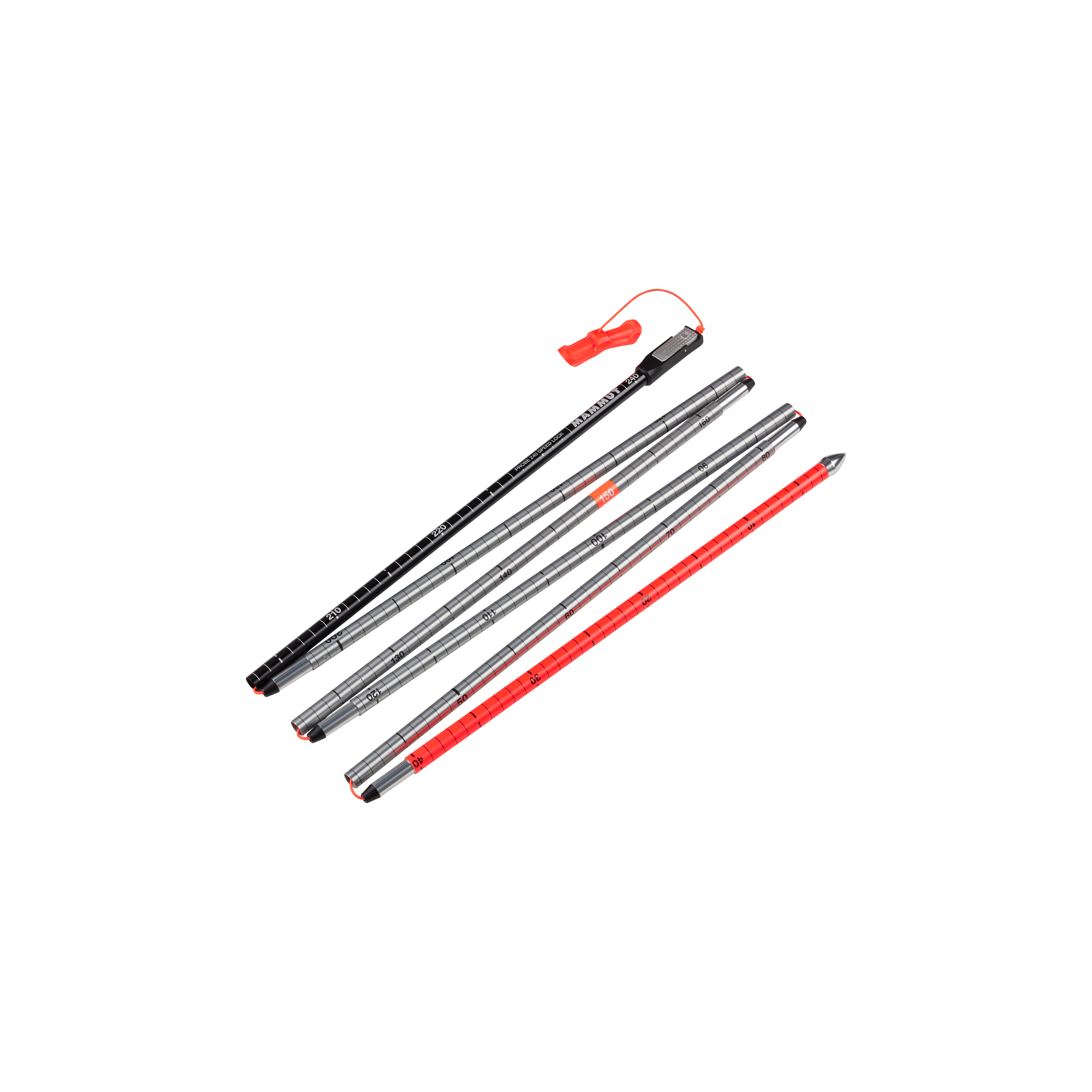 Sonde de recherche de victime Speed Lock 240 conforme à la norme UIAA 157
