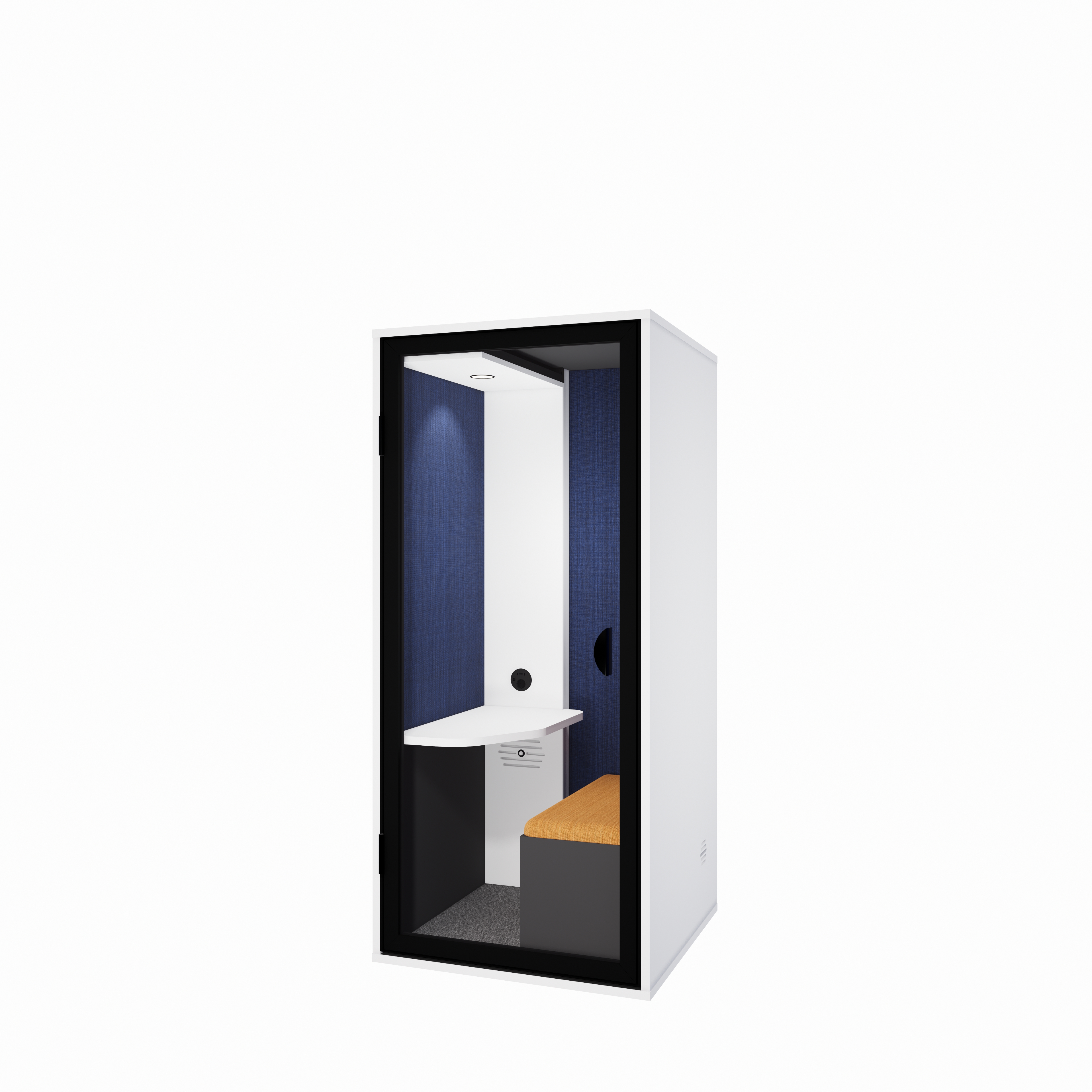 Cabine acoustique individuelle Cocon - avec assise -