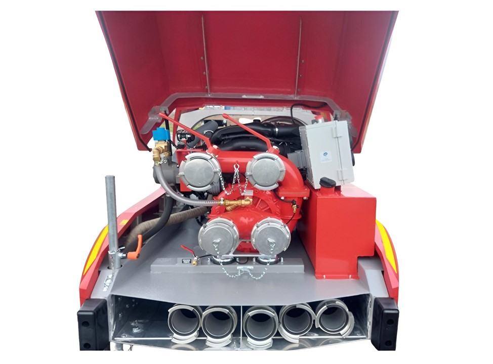 Motopompe remorquable - MPR 1000/10 Motorisation Peugeot diesel DV6 92 ch