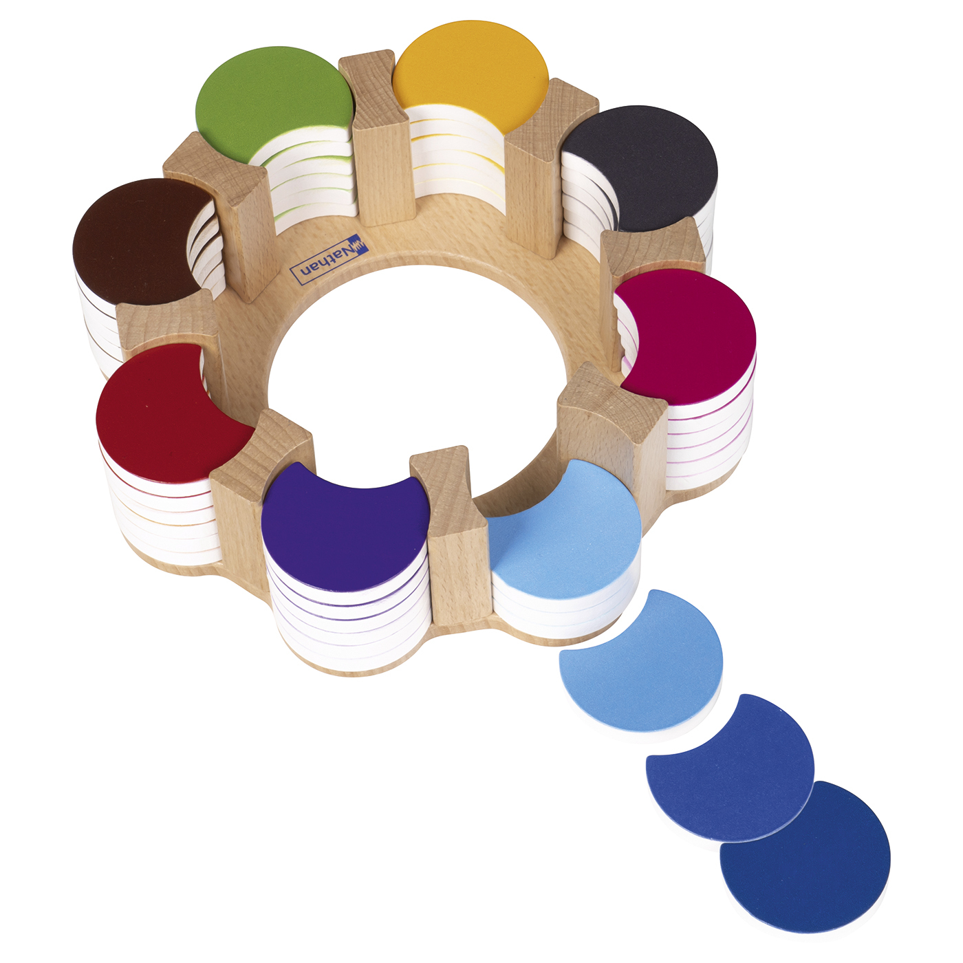 Sensoriel - la fleur des couleurs - Montessori par Nathan