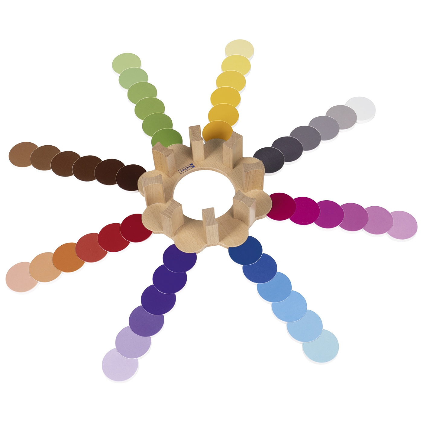 Sensoriel - la fleur des couleurs - Montessori par Nathan