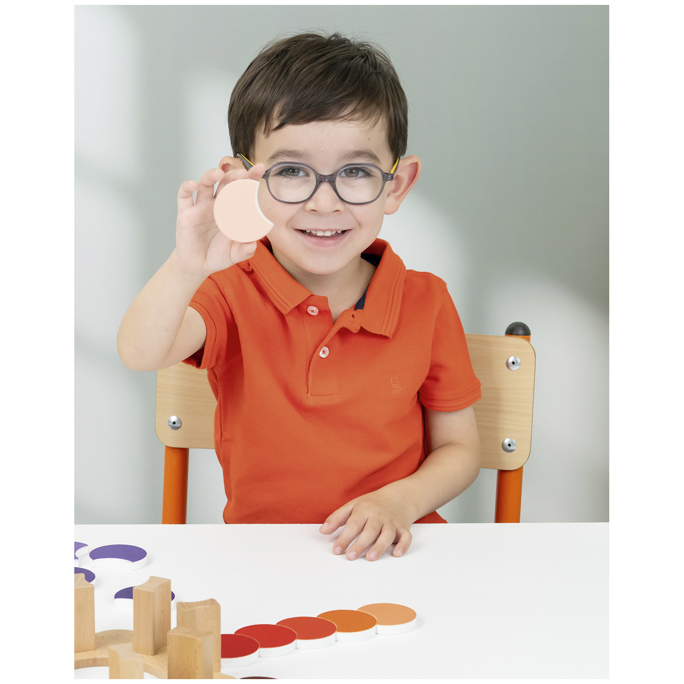 Sensoriel - la fleur des couleurs - Montessori par Nathan