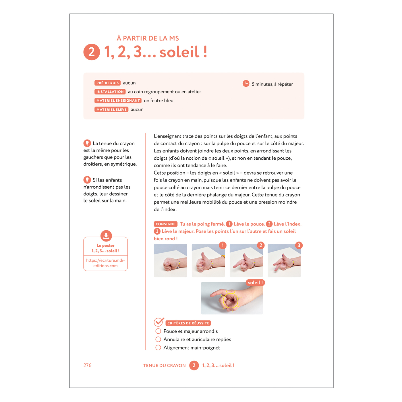 Mdi bien écrire et aimer écrire - guide d'activités maternelle
