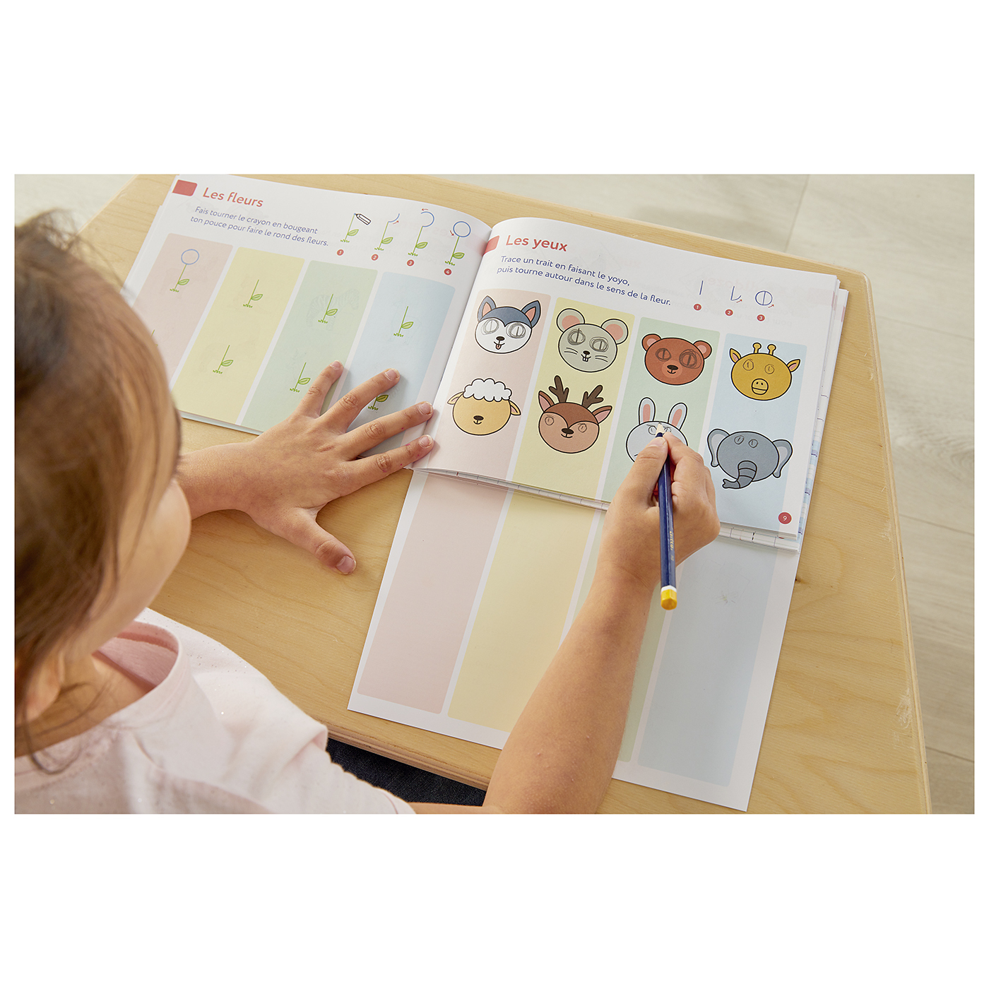 Mes cahiers d'écritures mdi vers l'écriture cursive - cahier GS