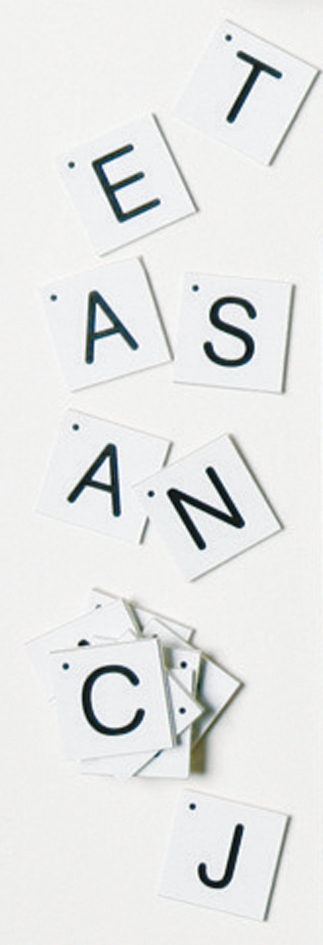 Lettres magnétiques capitales