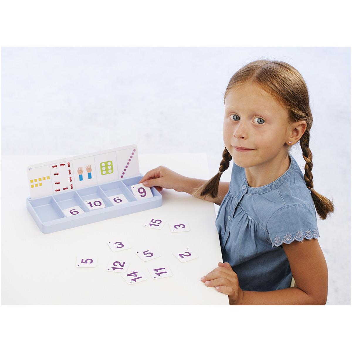 Atelier boîtes à compter 3 - 2 enfants