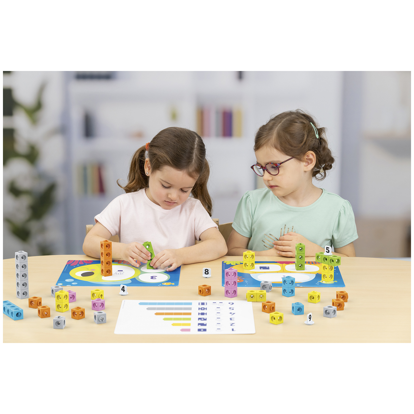 Smartcubes - atelier décomposition du nombre 1