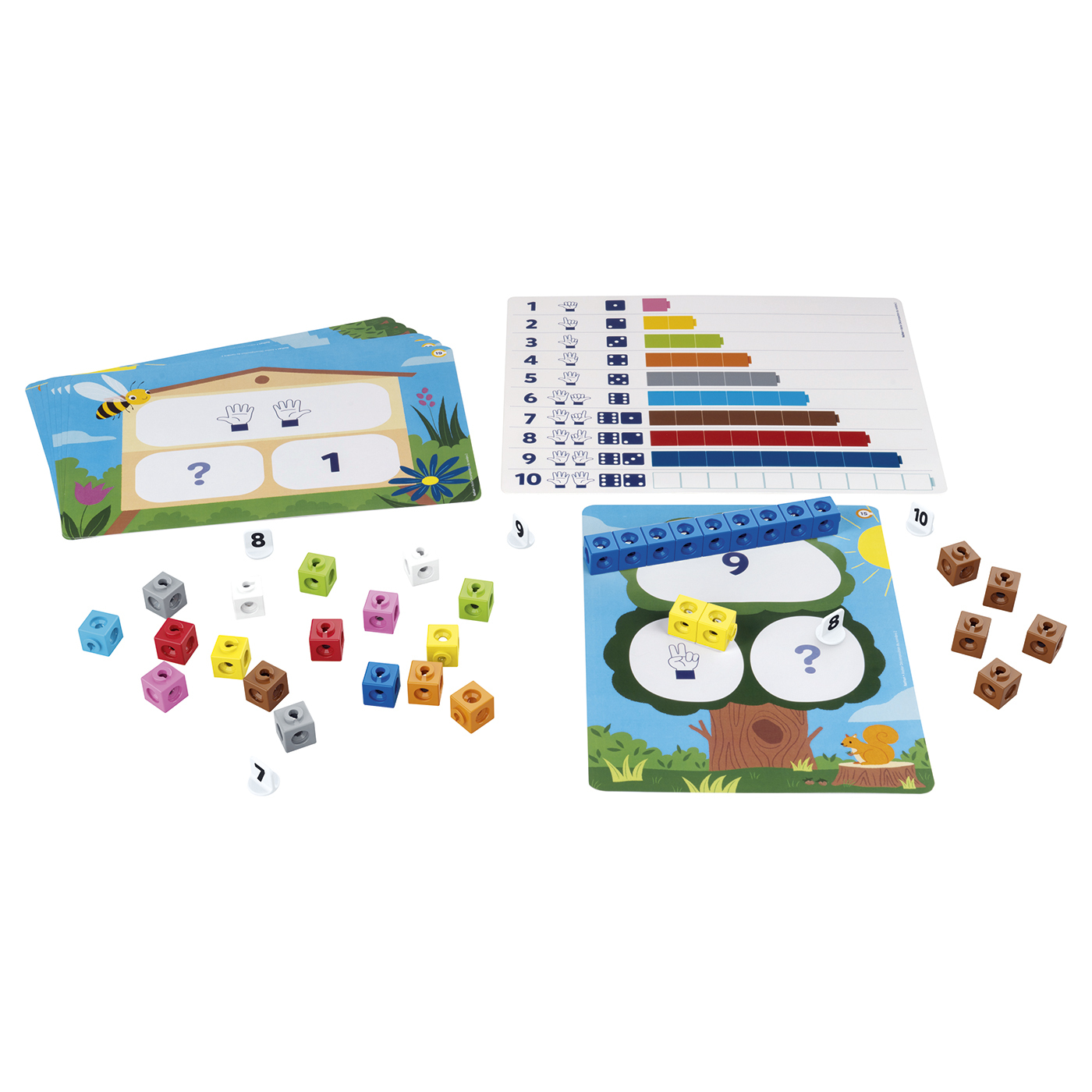 Smartcubes - atelier décomposition du nombre 2