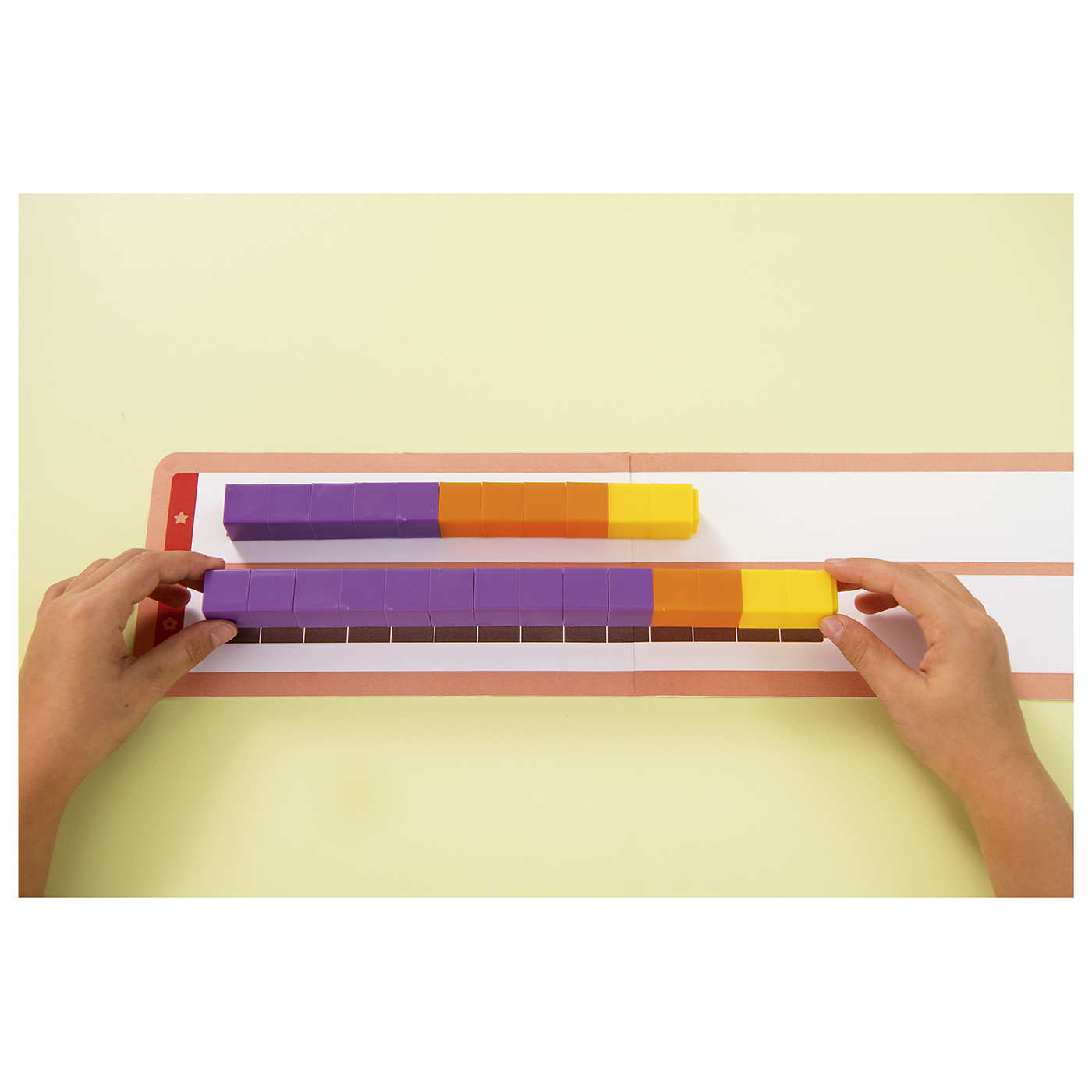 Atelier cubes et nombres 3 - 2 enfants