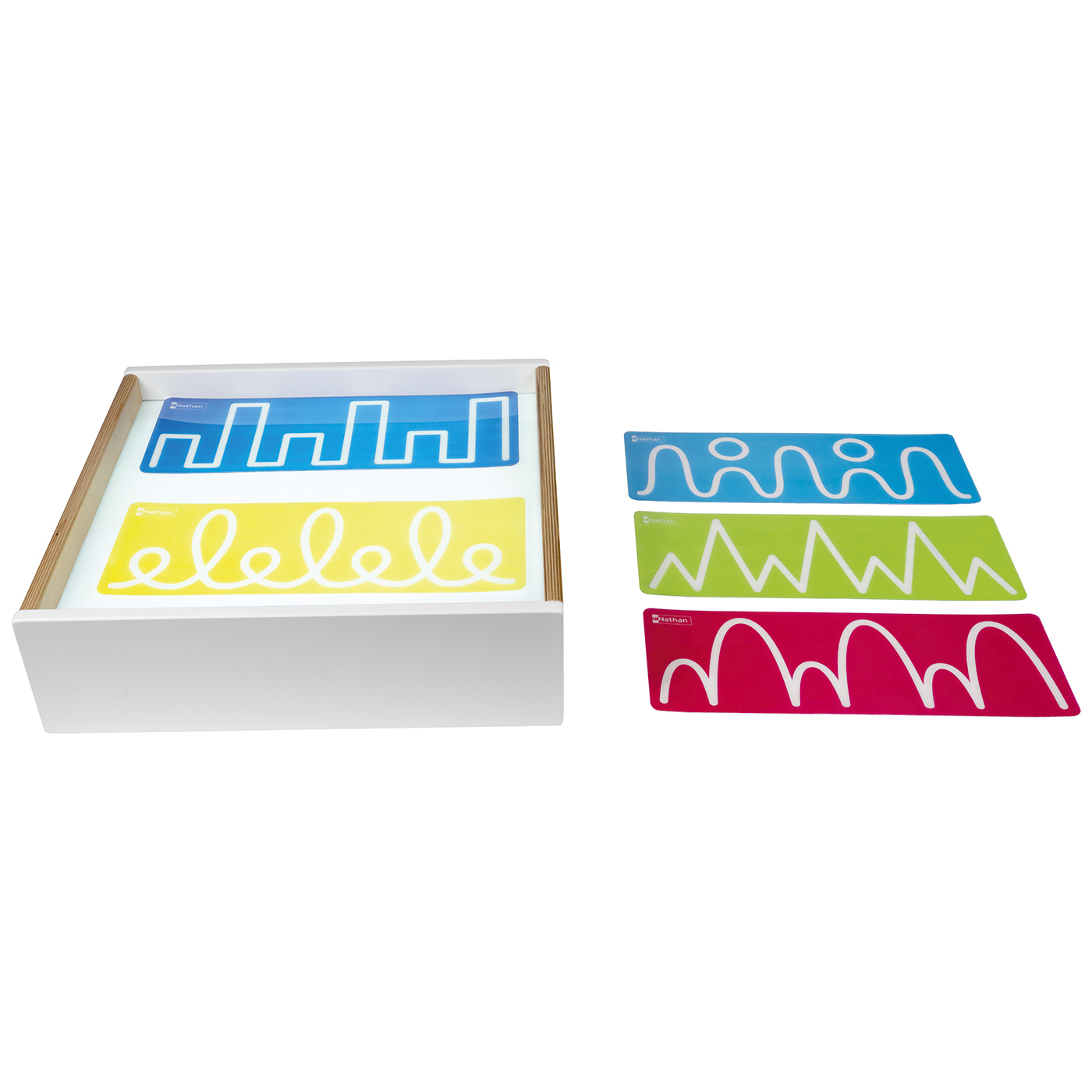 Pistes graphiques translucides