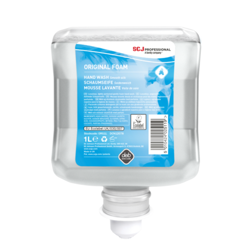 Mousse lavante pour mains Original Foam - Ecolabel - carton de 6 x 1 l