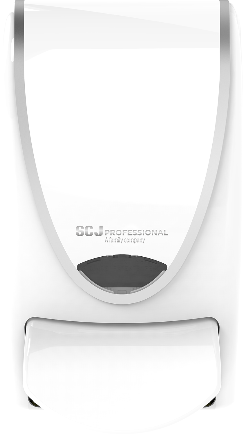 Distributeur de savon salissures courantes par bouton poussoir 1 l - Deb Stoko Refresh Washroom 1000 - ABS blanc