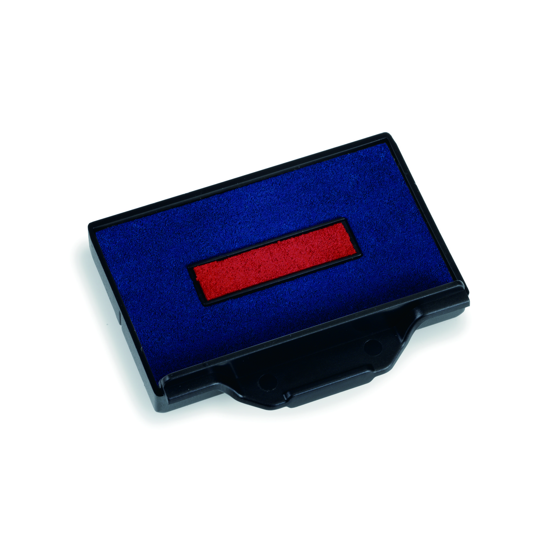 Cassette Trodat 6/53 - bicolore bleu-rouge