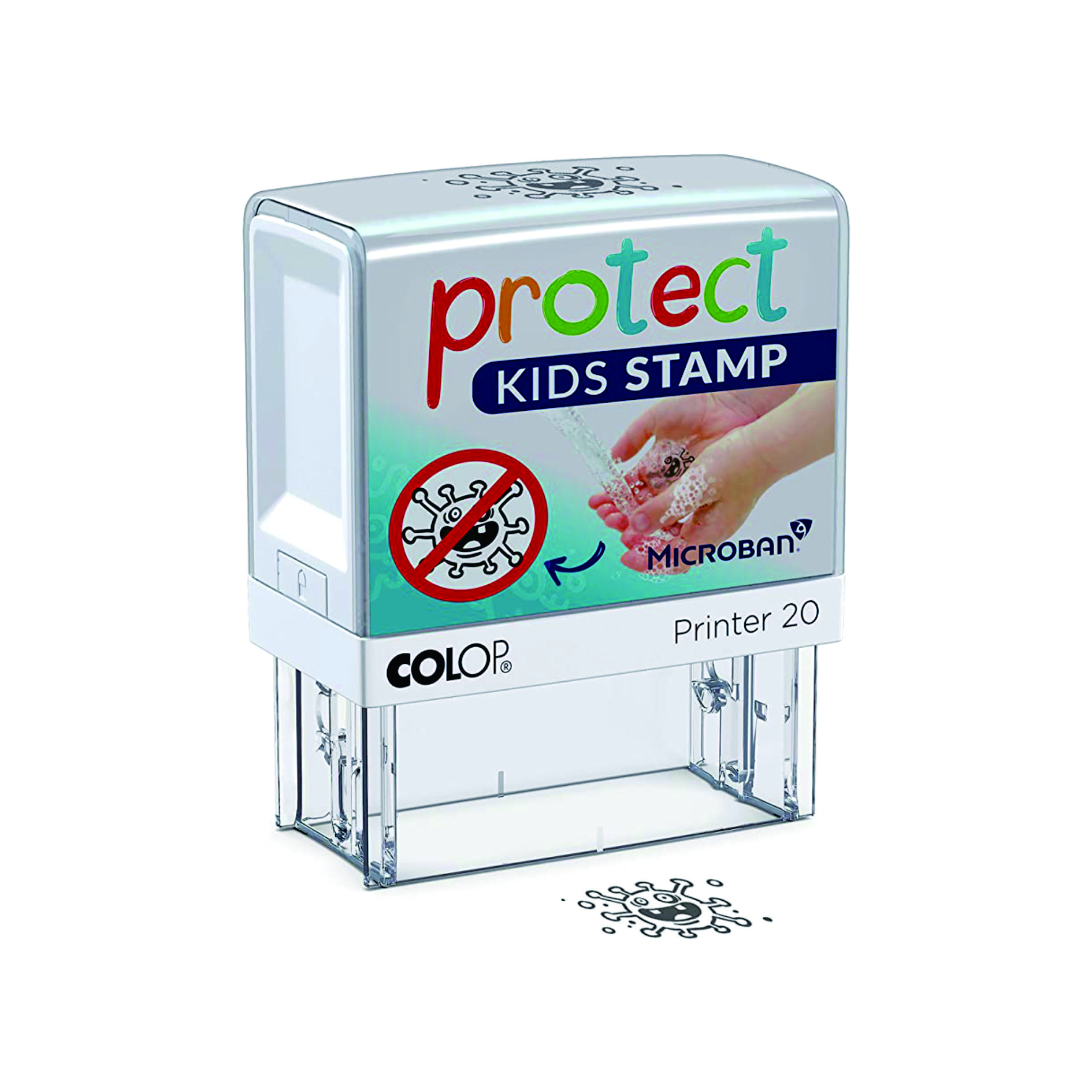 Tampon protect Kids Colop 3120KP - aide au lavage main