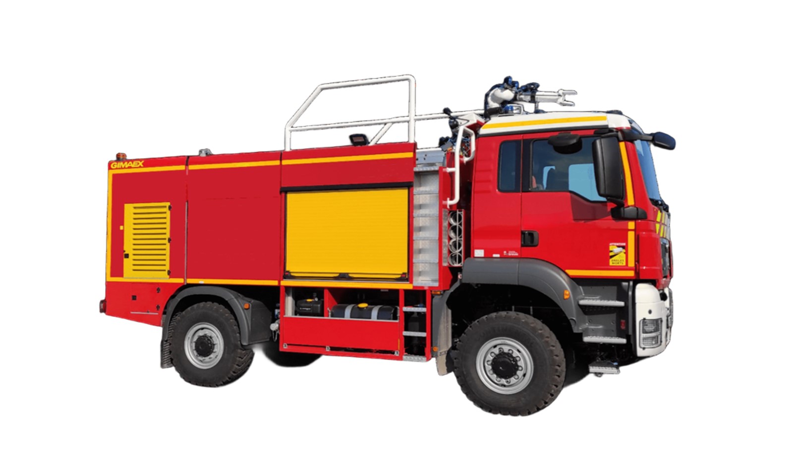 Véhicule Intervention Mousse - VIM 26 P2,5 Mercedes Arocs 1845 AK4X4 - 2 places - 19 t - 578 ch