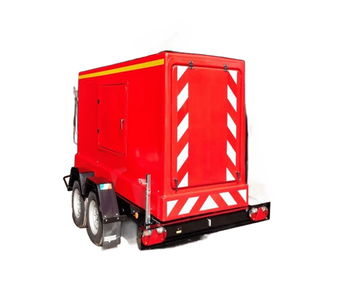Motopompe remorquable - MPR 3000/15 Motorisation FPT N45 MNT F41 diesel - 2.5 t - 195 ch