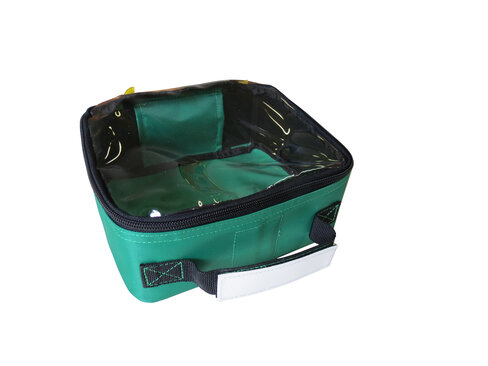 Sacoche de rangement verte pour petite caméra thermique