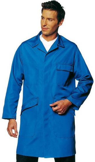 Blouse anti-acide TECACID homme - Molinel - blanc - taille 2