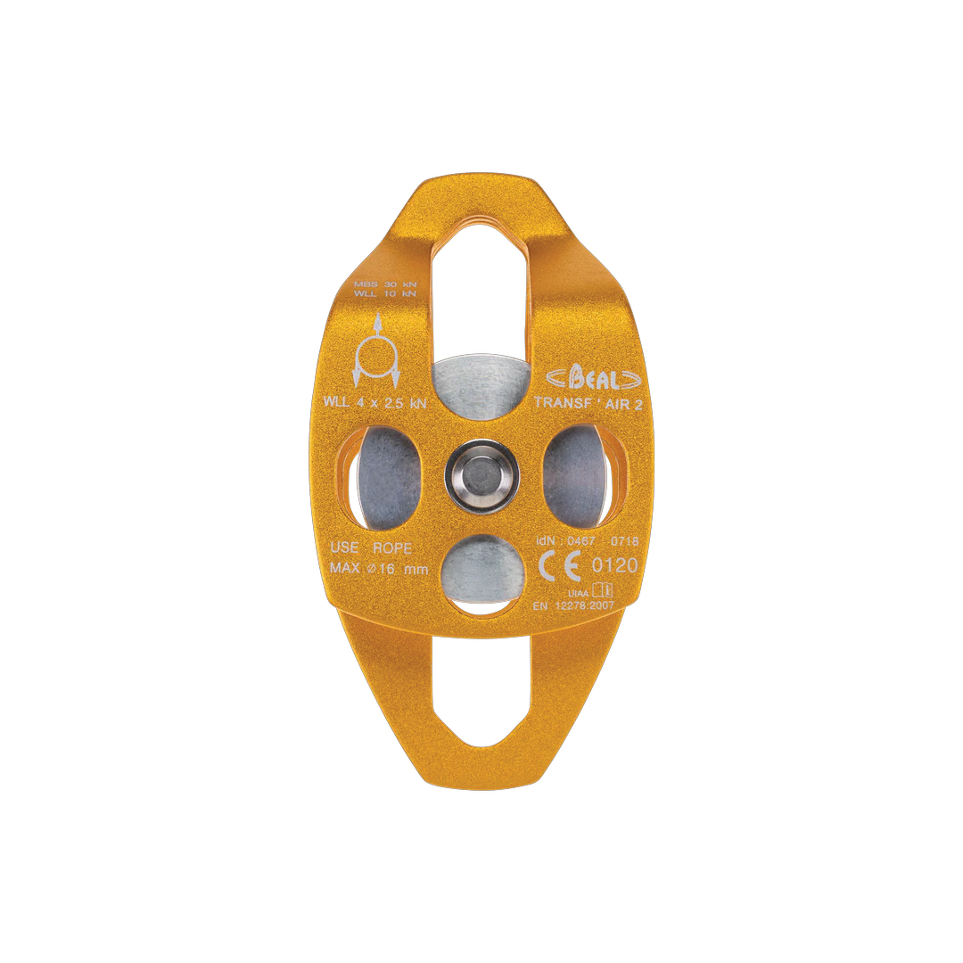 Poulie double Beal transf'air 2